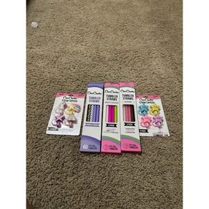 New bundle 5 packs CharCharm 30 ounce reusable straws (Stanley/ yeti) 6 pack
